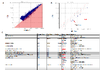 Figure 2:  The difference in the gene expression between PC3 and DR-PC3 cells as shown by cDNA microarray results. 