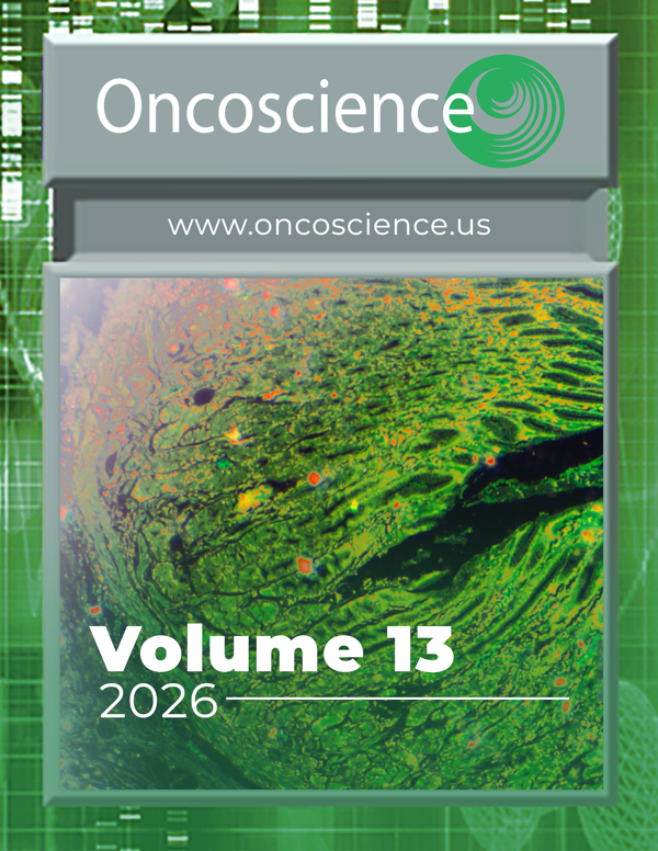 Cover for Oncoscience V13, 2026